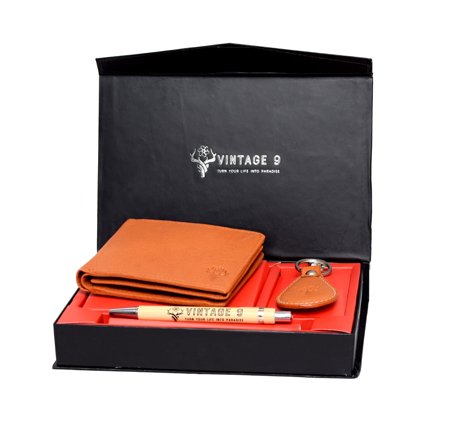 Leather Wallet - Jarrell Tan Combo