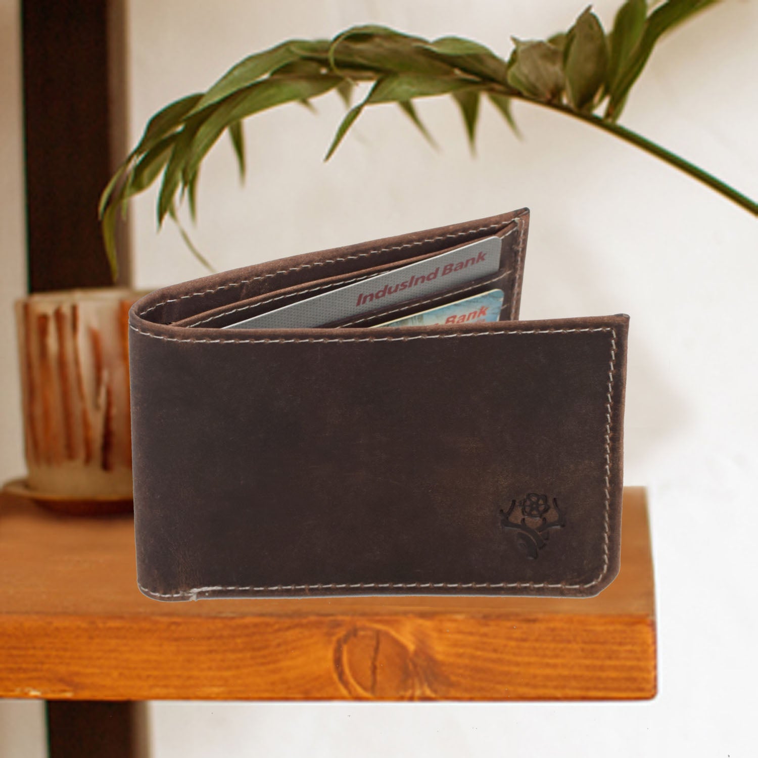 Vintage Leather Mens Wallet Combo - Laplata