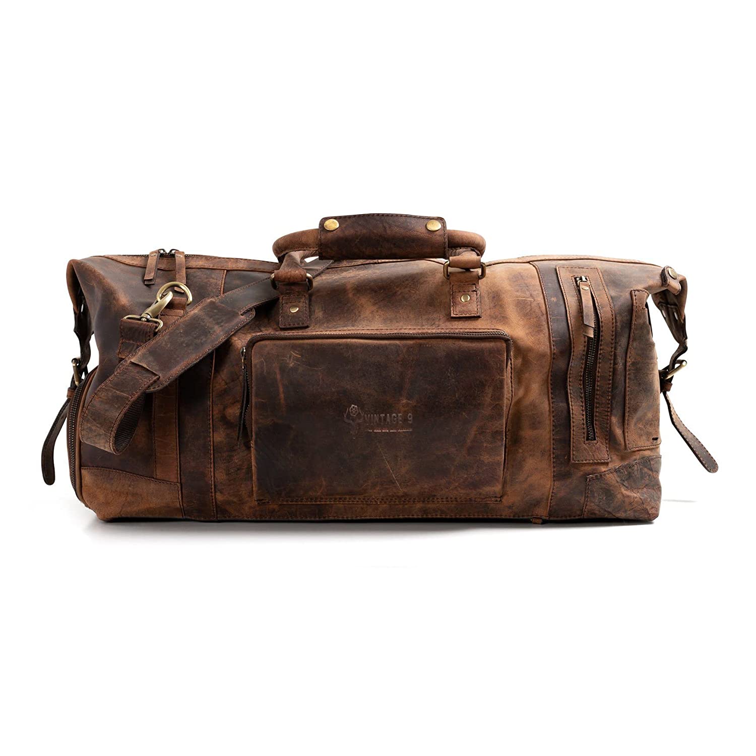 Leather Duffle Bag - Miami