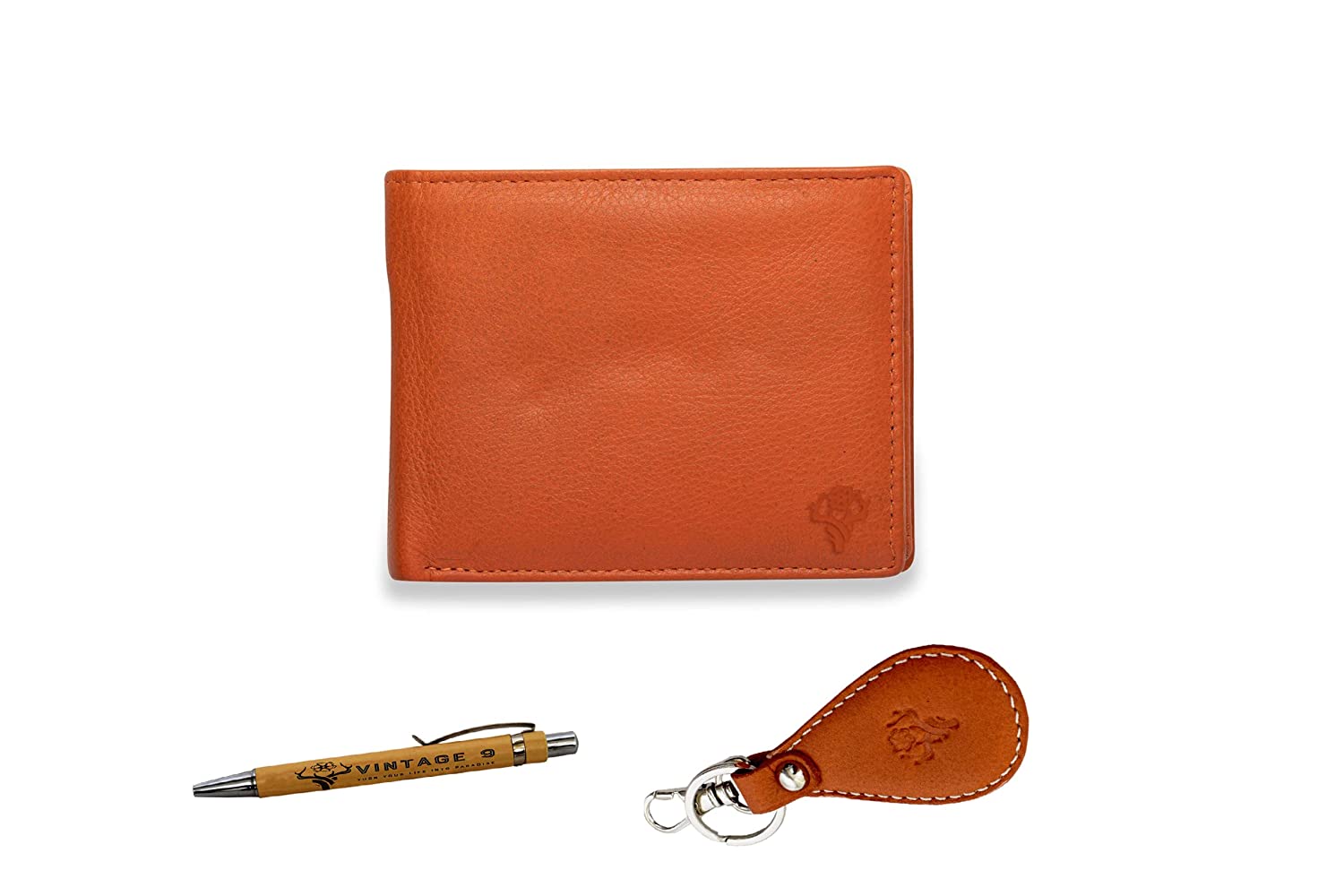 Leather Wallet - Raxton Tan Combo