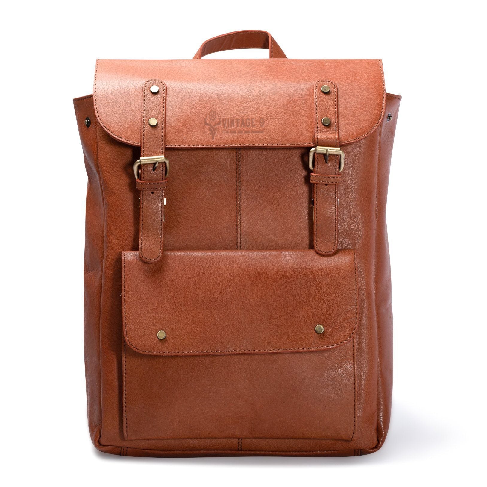 Vintage Leather Backpack - Togo