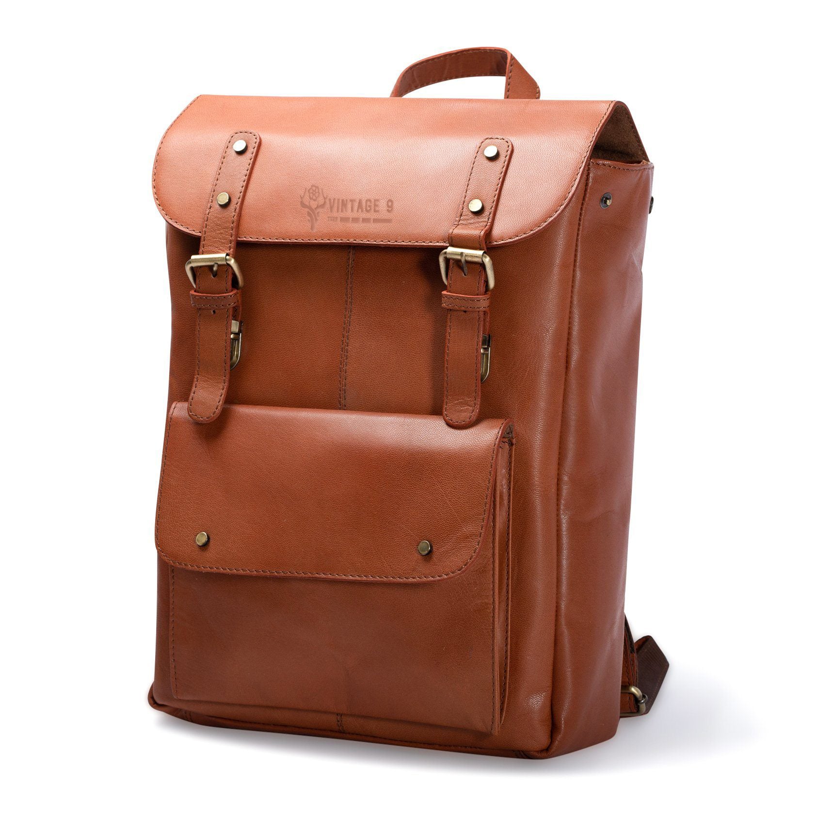 Vintage Leather Backpack - Togo